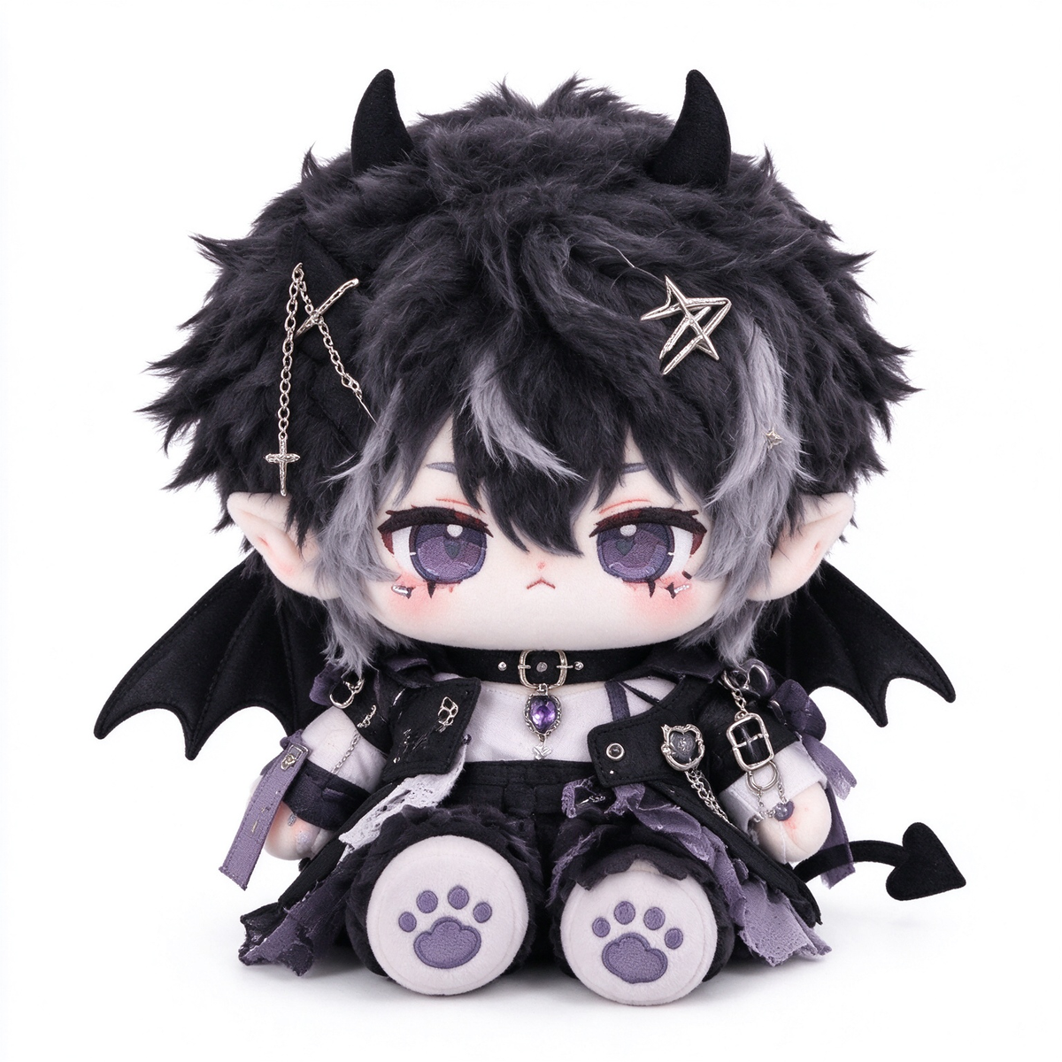40CM Dark Fantasy Bat Wing Cotton Doll