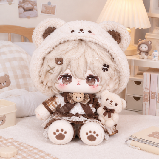 40CM Cozy Teddy Bear Cottagecore Cotton Doll
