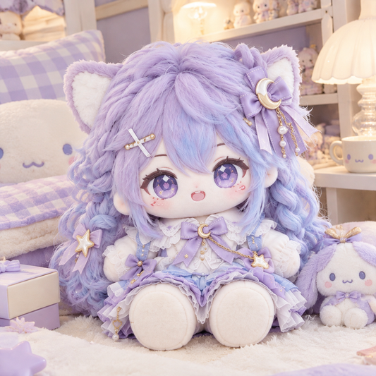 40CM Lavender Fairy Lolita Cotton Doll