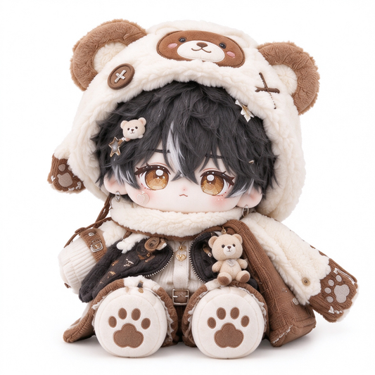 40CM Teddy Bear Winter Adventure Cotton Doll